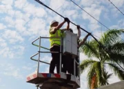 Bupati Majalengka Kick Off Penataan Kabel Udara, Dorong Kota Lebih Rapi dan Aman.